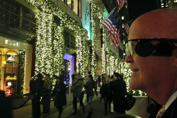 Man with argus II retinal prosthesis system