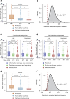 Phylogenetic distance profiles.