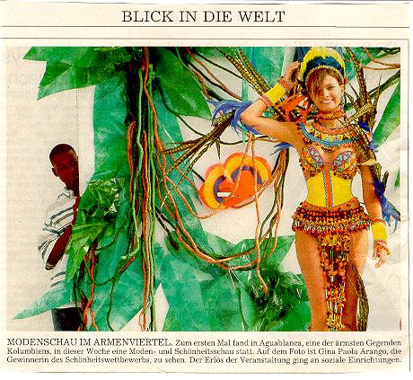 Armenviertel Modeschau