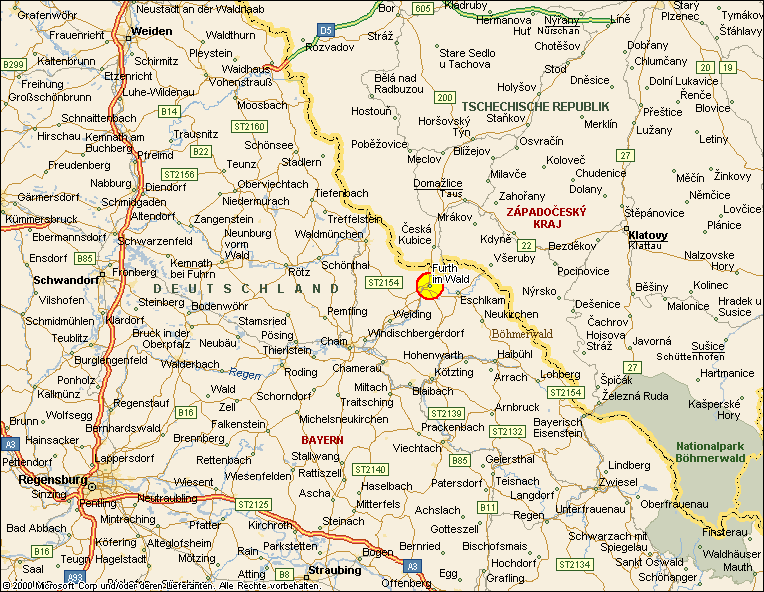 Furth im Wald und Umgebung
